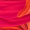 Pink And Orange Floral Print Halter Neck Midi Dress