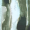 Khaki Brush Stroke Print Racer Neck Slip Mini Dress