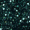 Green Velvet Sequin High Neck Bodycon Mini Dress